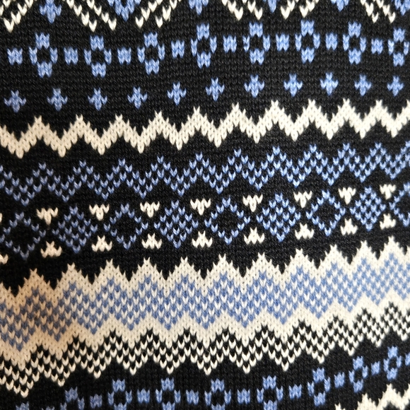 T by Talbots Fair Isle Mockneck Sweater Cozy Thermolite Blend Fair Isle 2024 - Picture 7 of 12